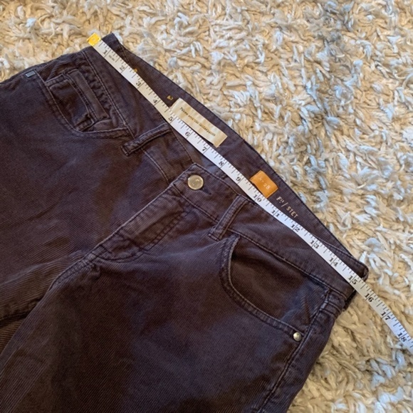 Pilcro gray stet skinny moto Corduroy Pants Jeans - Picture 4 of 8